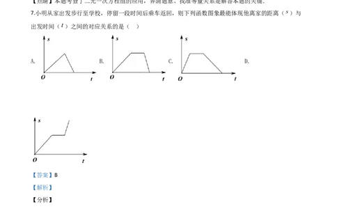 精品解析：湖北省随州市2020年中考数学试题（解析版）_中考真题_2.数学中考真题2015-2024年_2020全国多省多地中考数学真题126份_2020年中考真题精品解析数学（湖北随州卷）精编word版