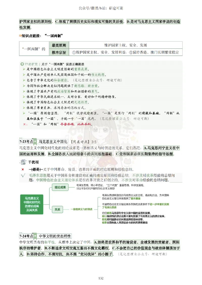 Plus版@研途可期-肖八选择题精解（合并）_2026考公资料_（49）政治理论合集_政治理论合集_2025考研政治pdf（笔记）_肖秀荣考研政治_25肖秀荣《八套卷》+浓缩背诵合集