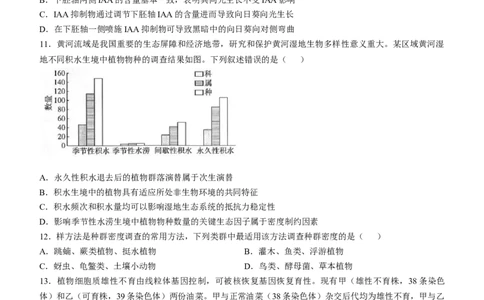 精品解析：2025年高考河南卷生物高考真题解析（参考版）_1.高考2025全国各省真题+答案_00.2025各省市高考真题及答案（按省份分类）_12、河南卷（9科全）_生物