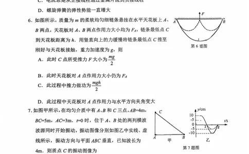 2025届高品质高中高考科研卷物理_2025年5月_05192025届江苏省高品质高中高三下学期5月调研测试_2025届江苏省高品质高中高三下学期5月调研测试物理试卷