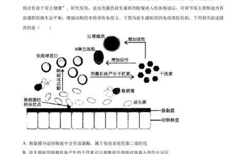 2025届黑龙江省齐齐哈尔市高三下学期一模生物学试题（含答案）_2025年3月_2503032025届黑龙江省齐齐哈尔市高三下学期一模
