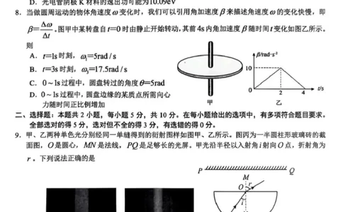 2025届安徽合肥一中高三下学期最后一卷物理试题_2025年5月_250526安徽省合肥一中2025届高三最后一卷（全科）_安徽省合肥市第一中学2025届高三下学期最后一卷物理