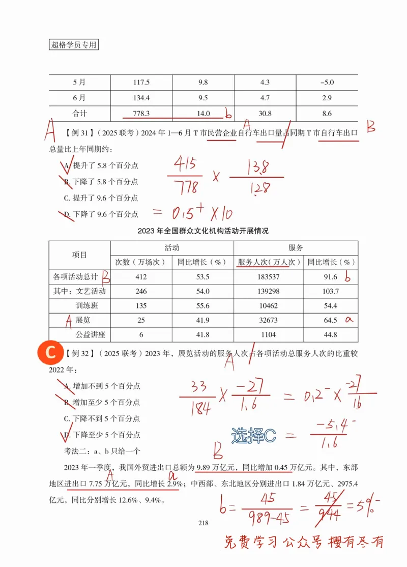 高照丨26资料分析3+2第10节_2026考公资料_（05）超格_2026年超格行测申论六合一理论实战班_资料分析理论实战班（3+2）高照&牟立志_高照丨26资料分析3+2听课笔记