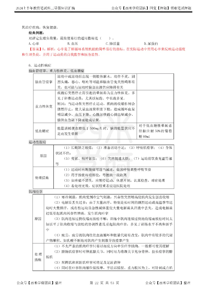 高中体育_4-教培资料-26年最新资料-同步更新_初中高中教资_03科三专项（进去保存报考的学科即可）_01科目三FB网课、三色速记手册、知识点导图等推荐_高中