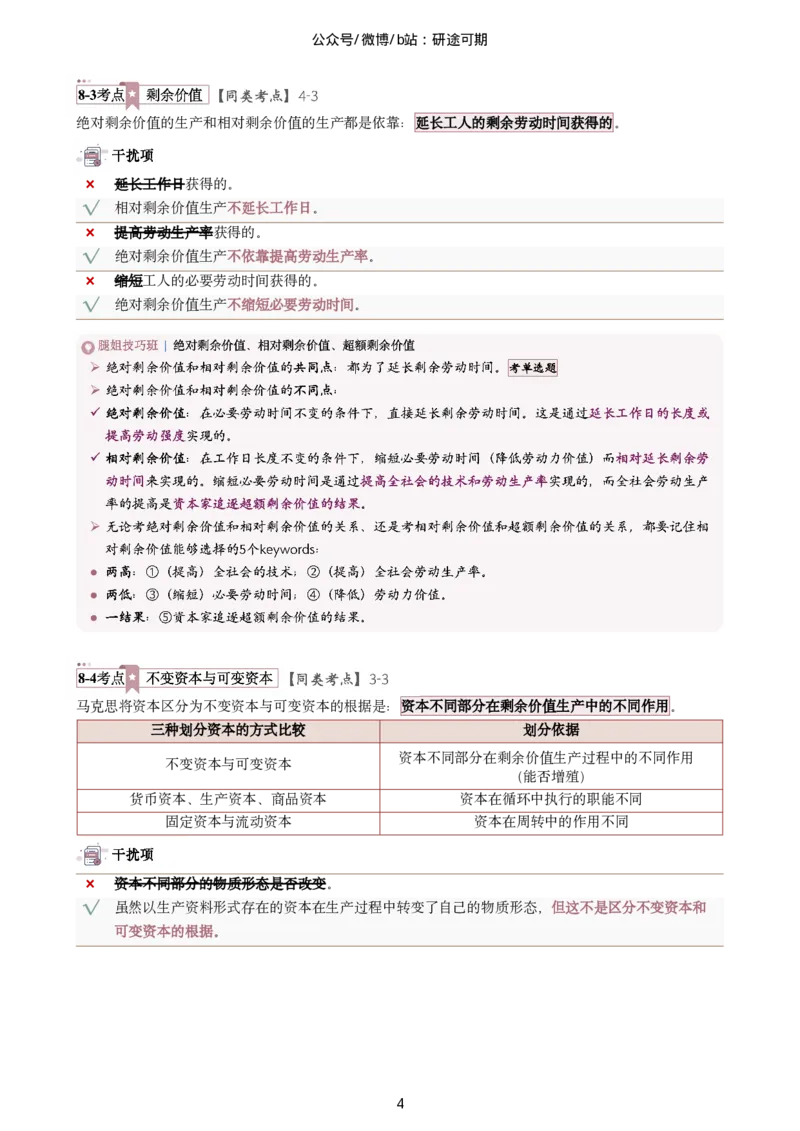 Plus版@研途可期-肖八选择题精解第八套_2026考公资料_（49）政治理论合集_政治理论合集_2025考研政治pdf（笔记）_肖秀荣考研政治_25肖秀荣《八套卷》+浓缩背诵合集_肖八Plus版本