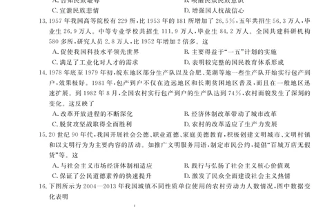 26皖八一联合卷-历史_2025年10月_251023原版：安徽省2026届&ldquo;皖南八校&rdquo;高三第一次大联考（全科）