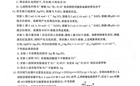 化学试题_2025年5月_2505172025届山东省济南市高三下学期二模考试（全科）_2025届山东省济南市高三下学期二模考试化学