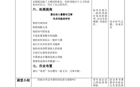 高中语文选择性必修下《大堰河&mdash;&mdash;我的保姆》第二课时_4-教培资料-26年最新资料-同步更新_初中高中教资_03科三专项（进去保存报考的学科即可）_12小某书热门博主（高中语文）