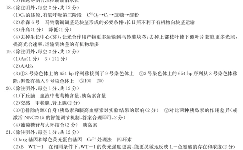 6008C生物学DA_2025年8月_250831纵千文化广东省2026届高三年级8月28-29日摸底检测6008C（全科）_生物