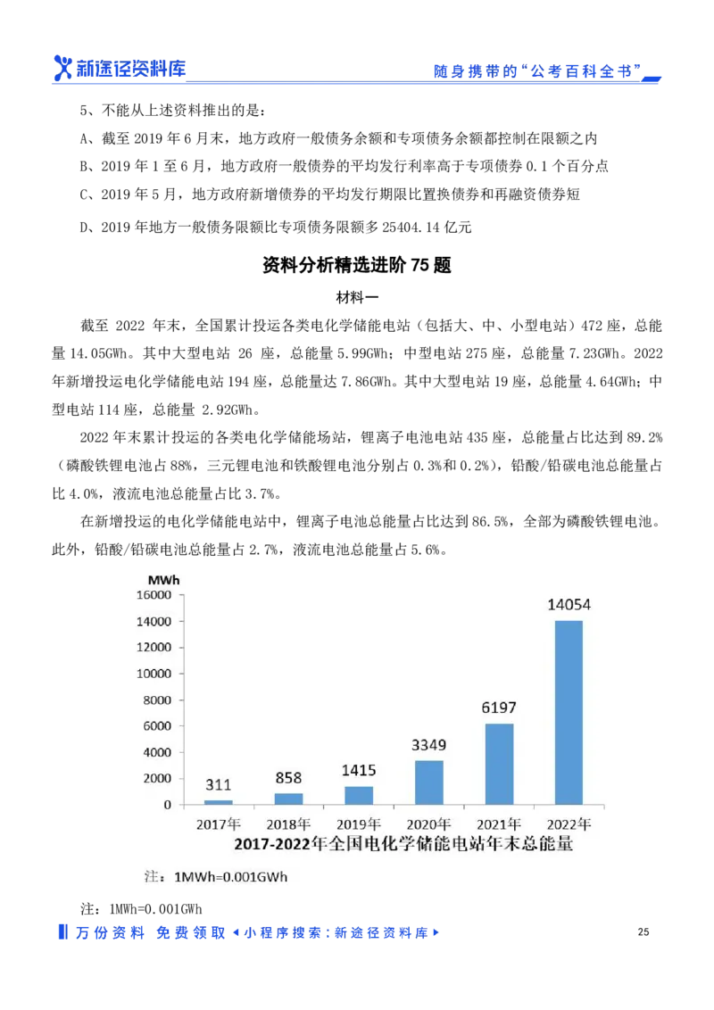 资料分析精选150题_2026考公资料_（10）粉笔_26行测5000题+申论100（2026版）_行测近六年精选1300题
