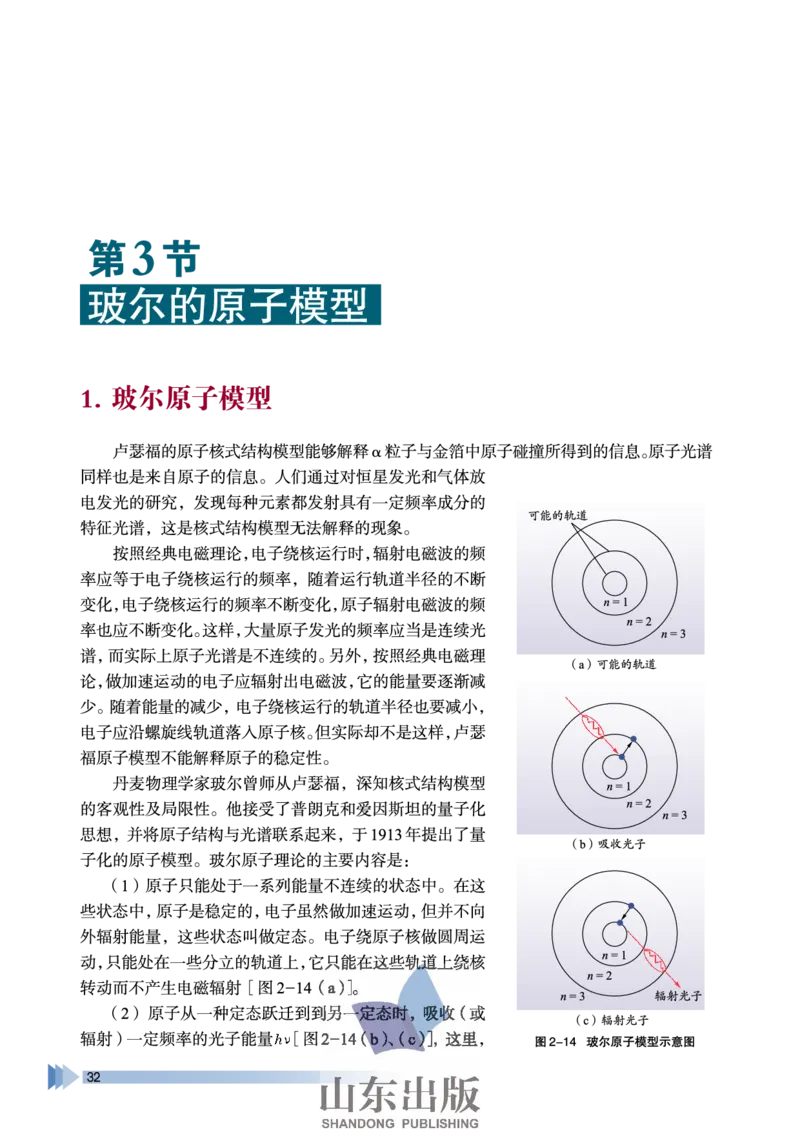 鲁科版高中物理选修3-5(2003)_4-教培资料-26年最新资料-同步更新_初中高中教资_03科三专项（进去保存报考的学科即可）_02科三专项（笔记真题思维导图教学设计版本二）