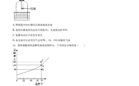 精品解析：黑龙江省牡丹江、鸡西地区朝鲜族学校2020年中考化学试题（原卷版）_中考真题_5.化学中考真题2015-2024年_2020中考化学真题（113份）