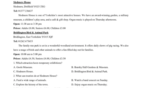2025年1月普通高等学校招生全国统一考试适应性测试（八省联考）英语试题Word版含解析_2025年1月_2501062025年高考综合改革适应性演练（八省联考）