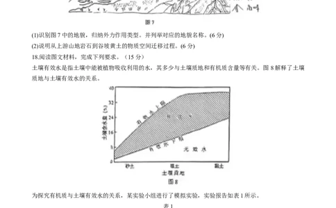 2025年1月山西、陕西、宁夏、青海普通高等学校招生考试适应性测试（八省联考）地理_2025年1月_❤2025年高考综合改革适应性演练（八省联考）(1)
