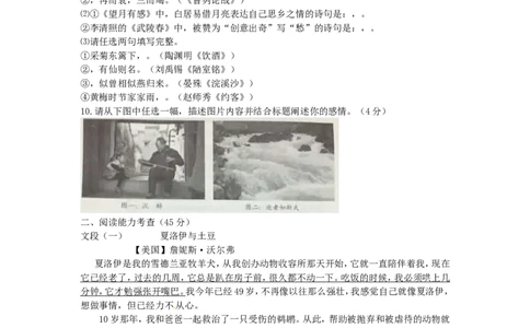 贵州省贵阳市2016年中考语文真题试题（含答案）_中考真题_1.语文中考真题2015-2024年_2016年全国中考语文140份_2016年全国中考YuWen140份