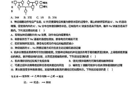 2025《高考真题&bull;山东》生物_2025《全国高考真题卷》各地方卷_2025《高考真题&bull;山东》