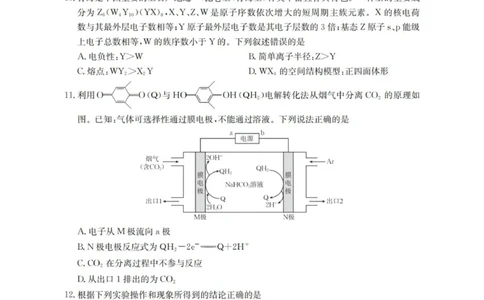 化学_扫描版_2025年11月_251125青海省金太阳2025-2026学年高三上学期11月联考（全科）_青海省金太阳2025-2026学年高三上学期11月月考化学试题（含答案）