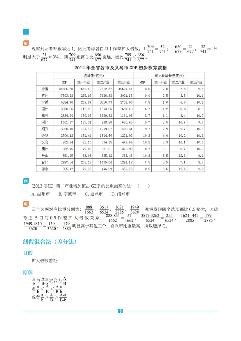 资料分析讲义&mdash;小P公考_2026考公资料_（12）小p公考_行测2026小P公考数资判系统班_讲义