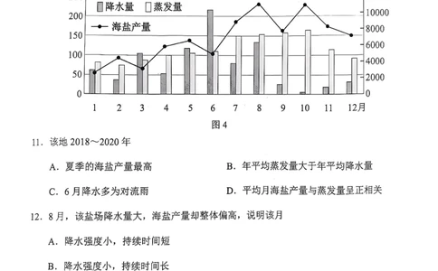 云南省昆明市2025届高三&ldquo;三诊一模&rdquo;摸底诊断测试地理_2025年1月_250123云南省昆明市2025届高三&ldquo;三诊一模&rdquo;摸底诊断测试（全科）