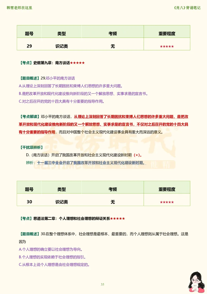 韩雪老师《肖八》背诵笔记（卷七）_2026考公资料_（49）政治理论合集_政治理论合集_2025考研政治_03.肖秀荣_01.韩雪_03.冲刺押题_05.肖八肖四冲刺带背营_背诵笔记