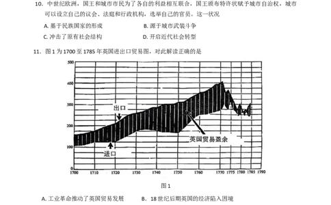 2025届山东省潍坊市高三下学期5月三模历史试题（含答案）_2025年5月_250519山东省潍坊市2025届高三下学期三模考试（全科）