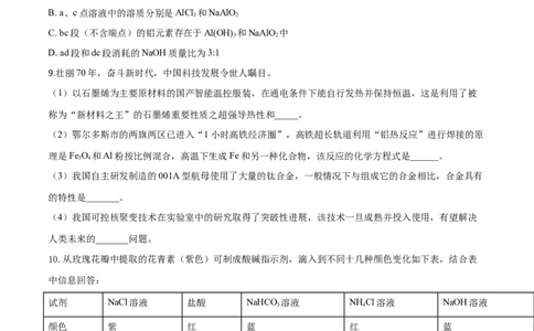 精品解析：内蒙古鄂尔多斯市2019年中考化学试题（原卷版）_中考真题_5.化学中考真题2015-2024年_2019中考真题卷（140份）_2019年中考真题精品解析化学（内蒙古鄂尔多斯市）精编word版