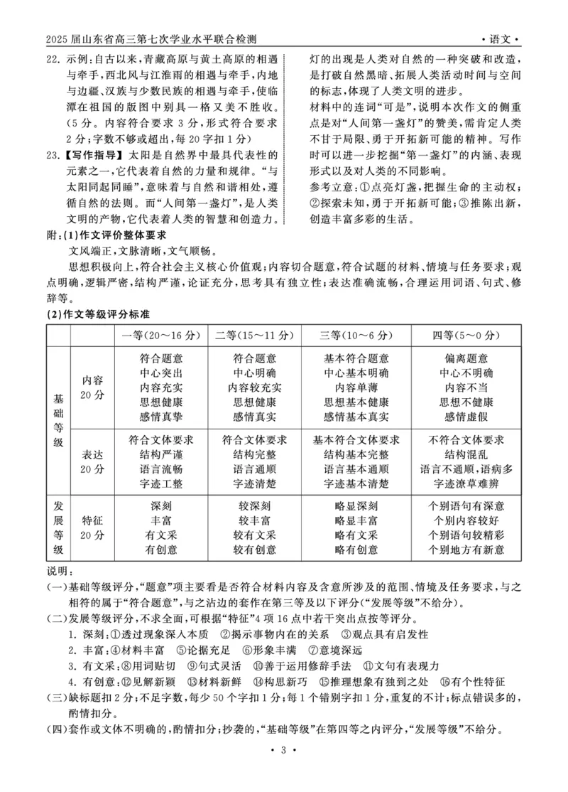2025.4齐鲁名校大联考高三语文答案_2025年4月_250422山东省齐鲁名校大联考2025届高三第七次学业水平联合检测（全科）_齐鲁名校大联考2025届山东省高三第七次学业水平联合检测语文