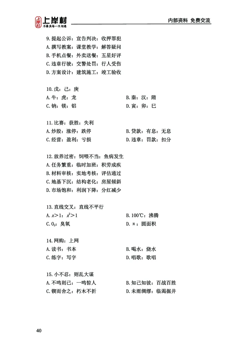《上岸村&middot;一卡通》判断（章晓铭、何聃）_2026考公资料_（28）上岸村合集（司马、章晓铭、王永恒、天晓、忠政、丁旭等）_2026年上岸村国省考行测申论一卡通_讲义