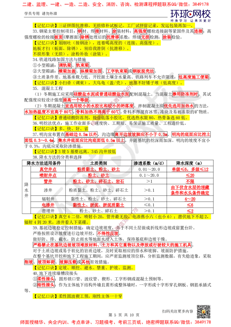 2025环球网校一级建造师《市政公用工程管理与实务》急救口诀_2026年一级建造师_2026年一建市政_2025年一建市政SVIP_01-精华文档✿电子教材✿历年真题
