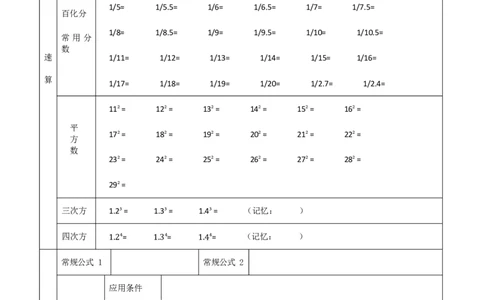 高照资料分析默写（空白）（0905更新）_2026考公资料_（06）高照_高照丨资料分析默写表（空白版+答案版）_高照资料分析默写（空白）