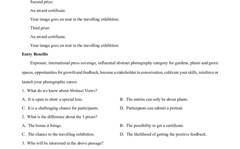 云南师范大学附属中学2024-2025学年高三下学期3月高考适应性月考卷（八）英语_2025年3月_250329云南师范大学附属中学2024-2025学年高三下学期3月高考适应性月考卷（八）（全科）