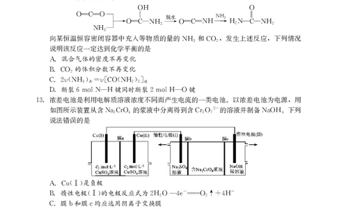 2025年邵阳市高三第一次联考化学试题_2025年1月_250120湖南省邵阳市2024-2025学年高三上学期期末考试（全科）_2025年邵阳市高三第一次联考化学试题