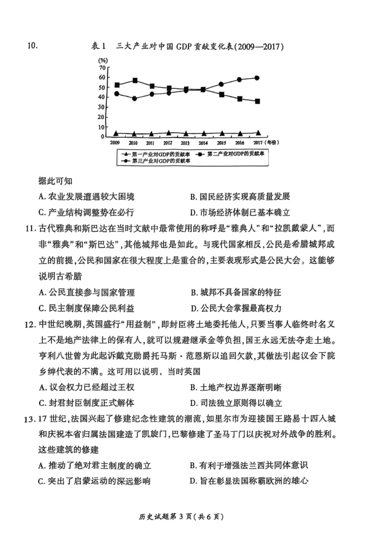 历史安徽省淮北市和淮南市2025届高三第二次质量检测（南北二模）_2025年4月_250424安徽省淮北市和淮南市2025届高三第二次质量检测（全科）