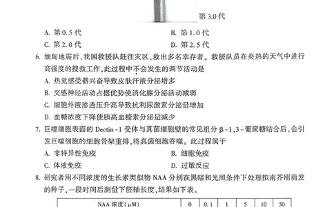 2025年北京市朝阳区高三二模-生物+答案_2025年5月_2505132025年北京市朝阳区高三二模（全科）