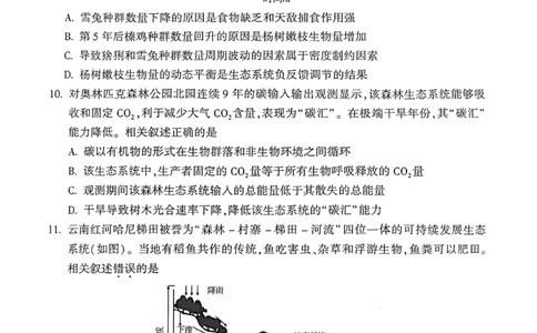 2025年北京市朝阳区高三二模-生物+答案_2025年5月_2505132025年北京市朝阳区高三二模（全科）