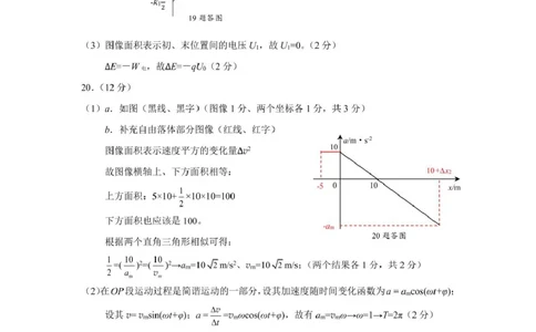 2025年2月诊断性测试物理答案_2025年3月_2503012025届TDA高三下学期2月标准学术能力诊断性测试（全科）_2025届高三下学期2月标准学术能力诊断性测试物理试卷