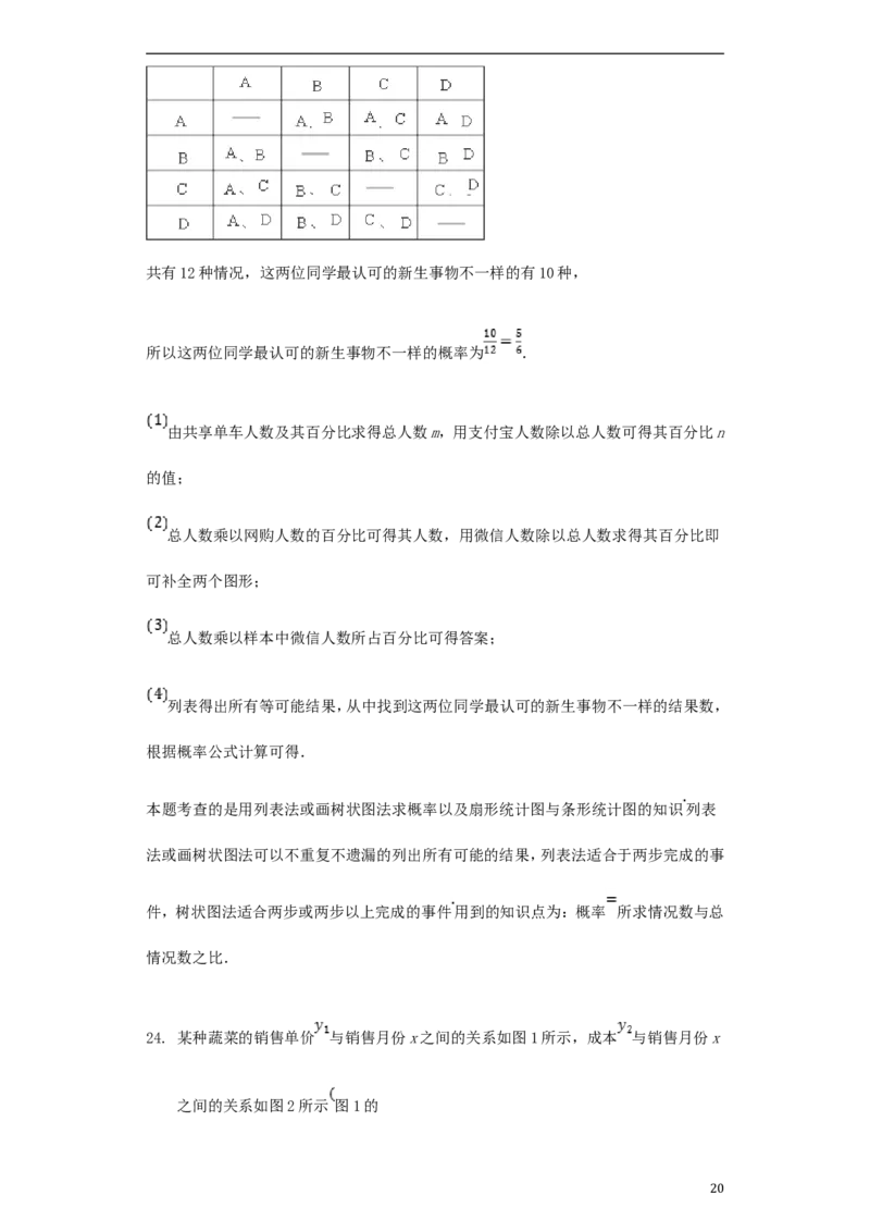 贵州省黔西南州2018年中考数学真题试题（含解析）_中考真题_2.数学中考真题2015-2024年_2018年全国中考数学258份