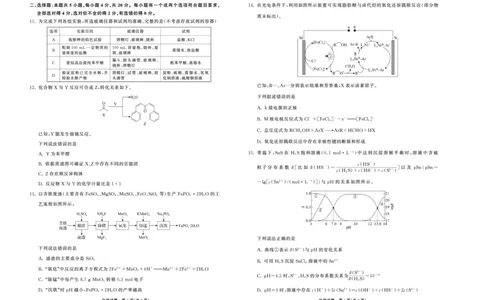 2025.4齐鲁名校大联考高三化学_2025年4月_250422山东省齐鲁名校大联考2025届高三第七次学业水平联合检测（全科）_齐鲁名校大联考2025届山东省高三第七次学业水平联合检测化学