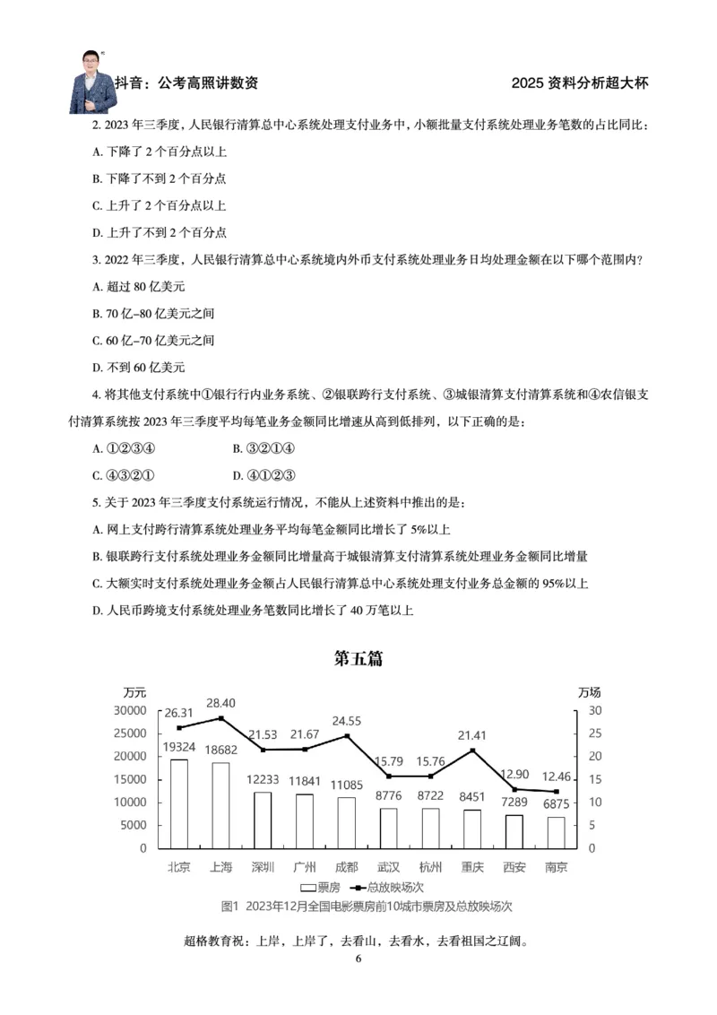 资料分析省考超大杯刷题电子讲义_2026考公资料_（05）超格_行测申论2025超格合集(行测&申论&政治理论)_行测申论2025省考超格超大杯刷题课（五合一）_讲义