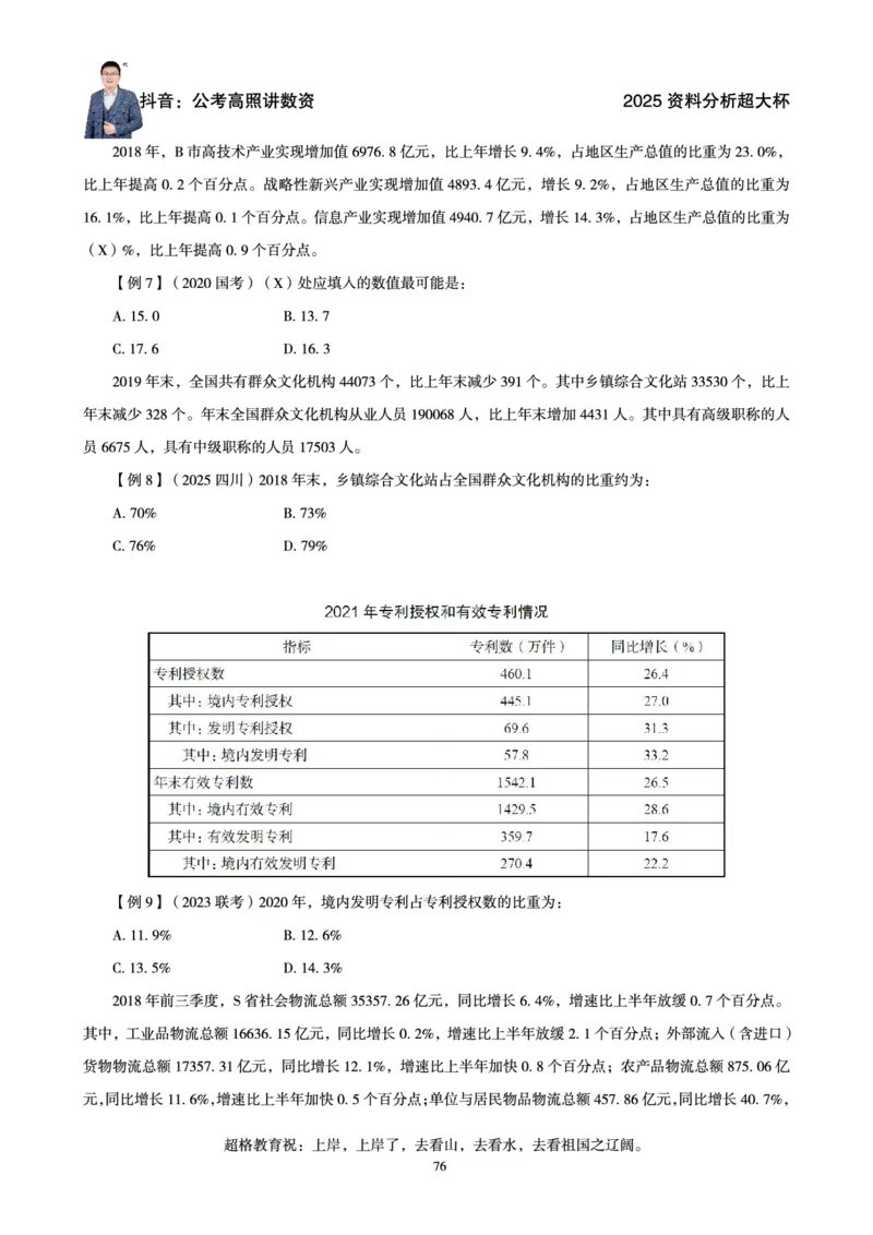 资料分析省考超大杯刷题电子讲义_2026考公资料_（05）超格_行测申论2025超格合集(行测&申论&政治理论)_行测申论2025省考超格超大杯刷题课（五合一）_讲义