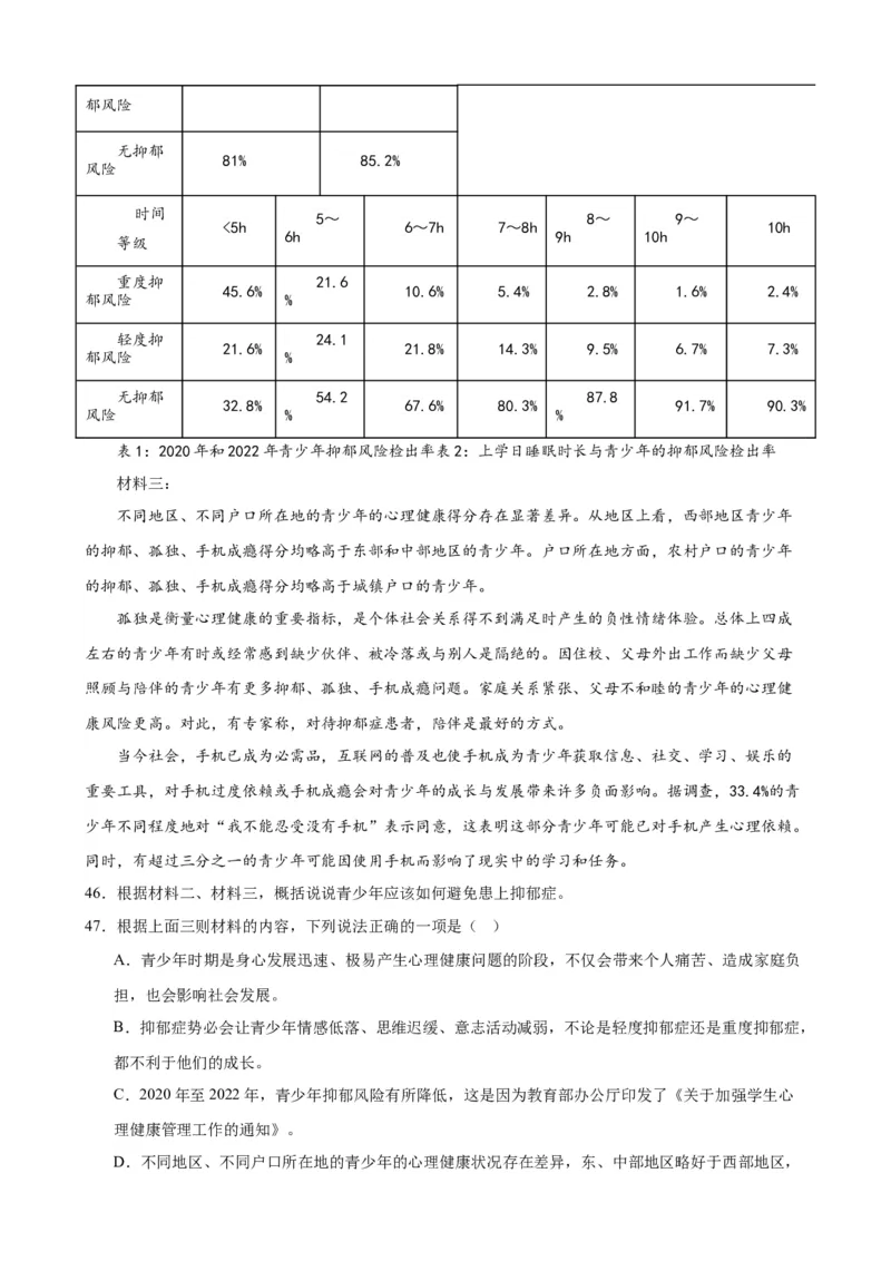 进阶练09非连续性文本阅读（中考真题20篇）（全国通用）（解析版）_120中考语文全套复习_中考语文复习总复习_一轮复习资料_进阶练_教师版（含答案解析）