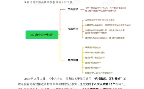 8、2024年中央一号文件_2026考公资料_（11）小黑（离职去上岸村了）_公基时政政治理论小黑合集（2024+2025）_时政2024中公小黑时政_1、全国重大时政_讲义