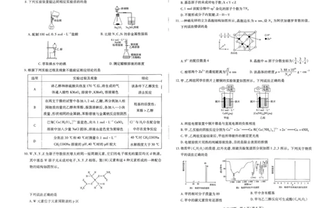 2025届皖豫天一大联考高三上学期1月期末化学试题_2025年1月_250115皖豫天一大联考2025届高三年级1月期末检测（全科）_2025届皖豫天一大联考高三上学期1月期末化学