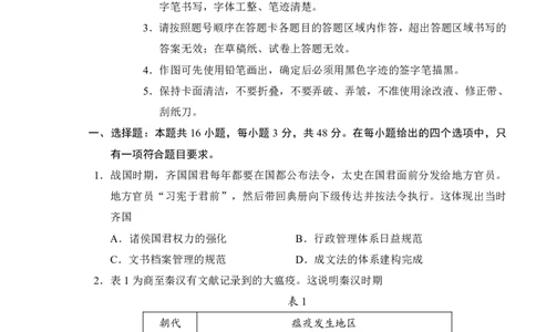 2025届吉林省长春市高三下学期质量监测(四)历史试题_2025年5月_250511吉林省长春市2025届高三质量监测（四）（长春四模）（全科）