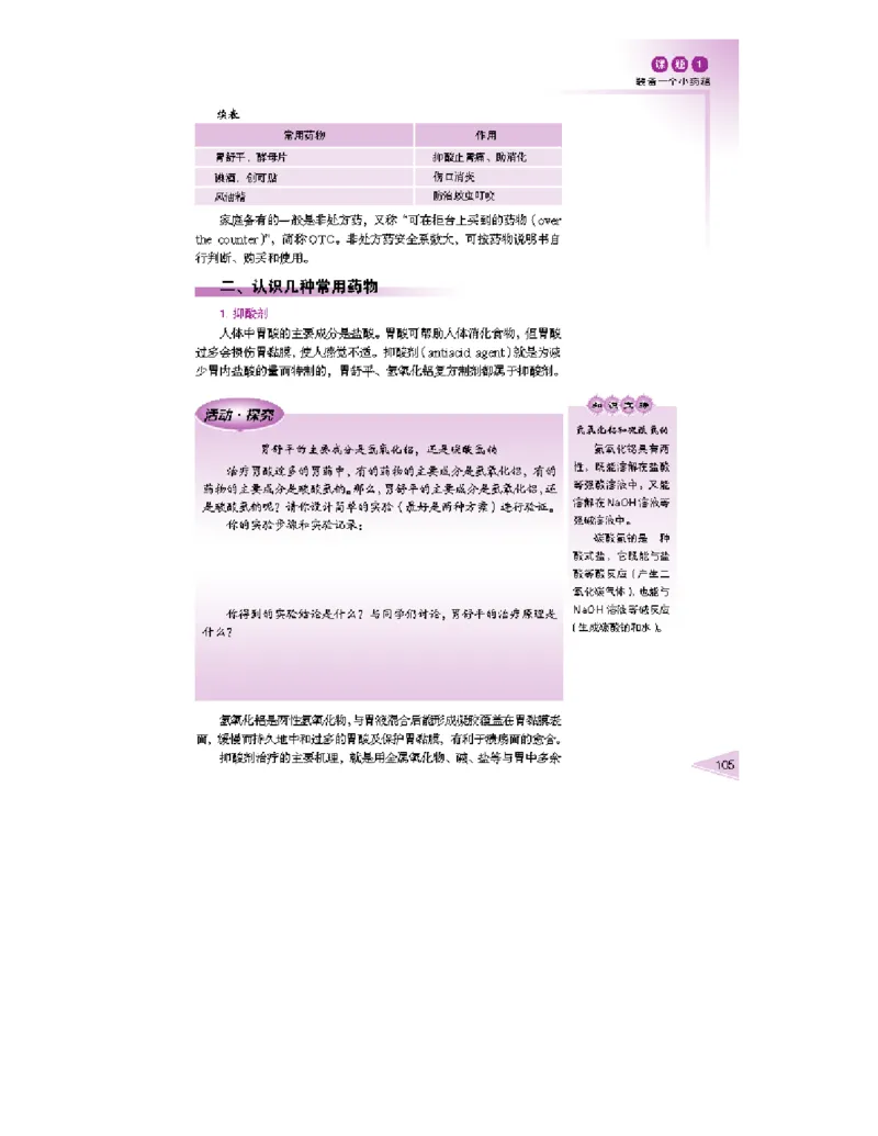 鲁科版高中化学选修1-化学与生活2003课标版_4-教培资料-26年最新资料-同步更新_初中高中教资_03科三专项（进去保存报考的学科即可）_112025高中科目（全）电子教材