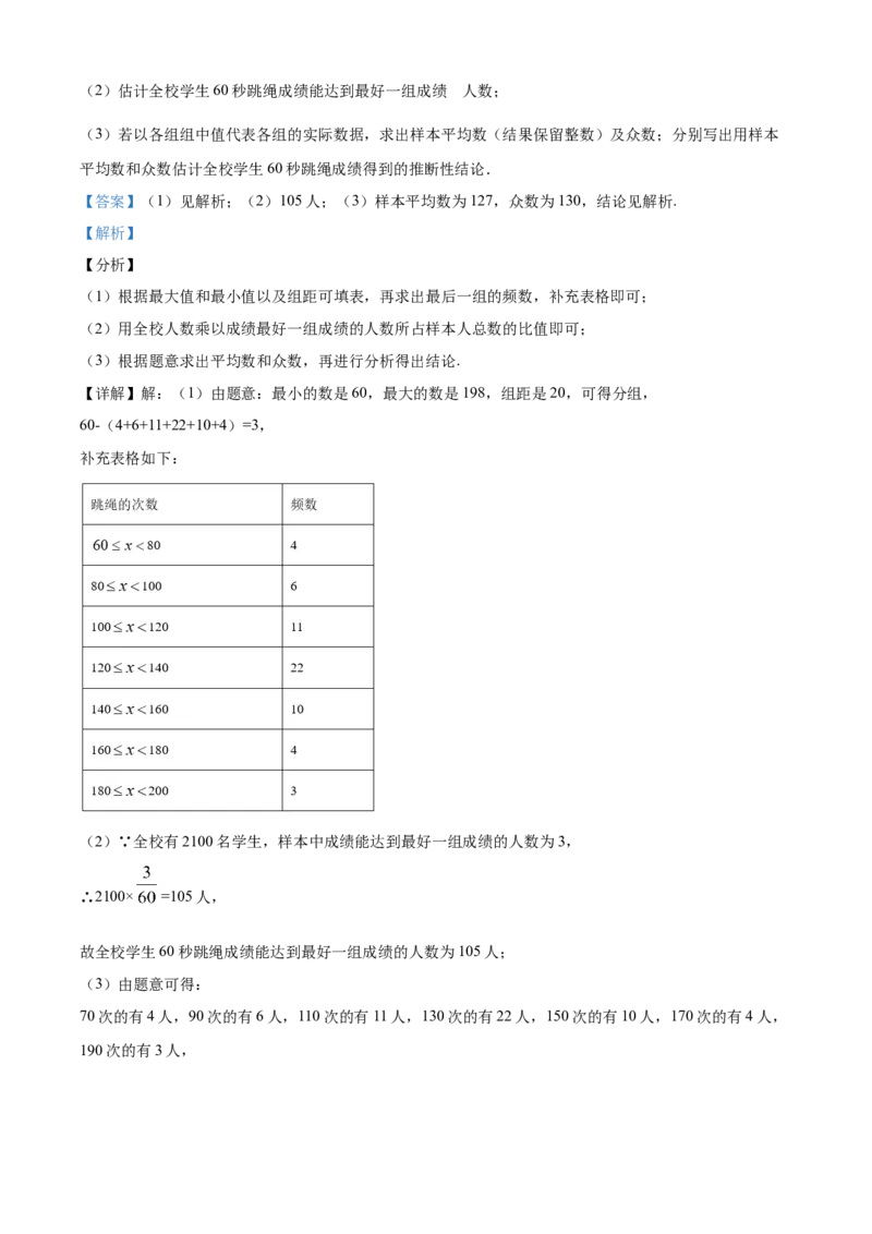 精品解析：内蒙古呼和浩特市2020年中考数学试题（解析版）_中考真题_2.数学中考真题2015-2024年_2020全国多省多地中考数学真题126份