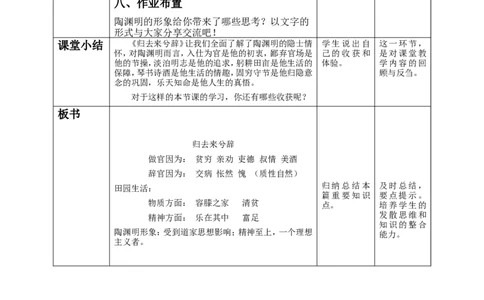 高中语文选择性必修下《归去来兮辞》并序第二课时教学设计_4-教培资料-26年最新资料-同步更新_初中高中教资_03科三专项（进去保存报考的学科即可）_03语文教案_第二套推荐