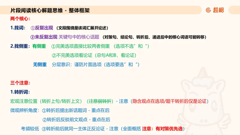 超格六合一言语-第十七节-片段阅读-总结复盘_2026考公资料_超格合集_公考-理论班2026超格行测申论（六合一）理论实战班_言语理解理论实战班老于_课件