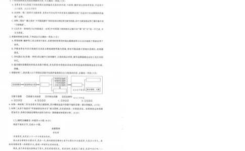 25届圆创联盟3月联考语文_2025年3月_250327湖北省圆创教育教研中心2025届高三三月联合测评（全科）_湖北省圆创教育教研中心2025届高三三月联合测评语文