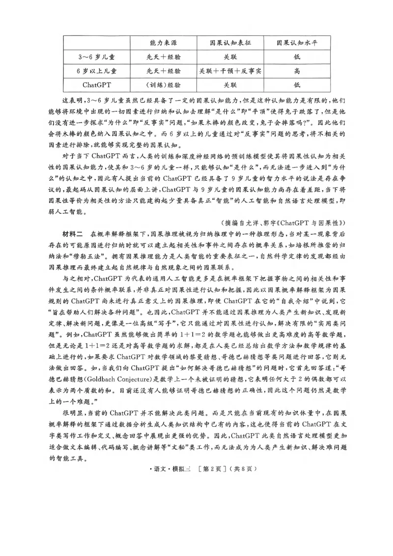 2025届河南省豫东部分名校高三三模语文试题_2025年4月_250423河南省豫东部分名校2025届高三下学期三模_2025届河南省豫东部分名校高三三模语文试题